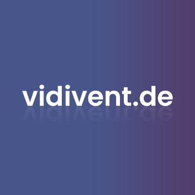 vidivent Eventplattform Logo